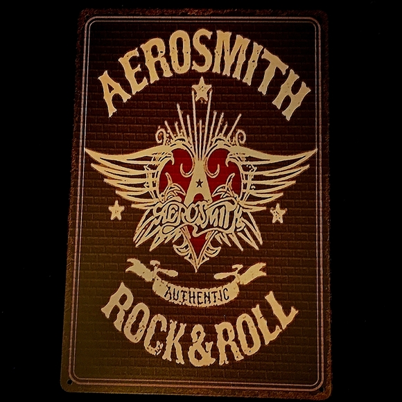 Aerosmith Band Decorative Aluminum Sign - Picture 1 of 4